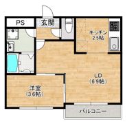 FUJISTA所沢Ⅶの間取り画像