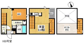 Grandtic K＆Y井尻の間取り画像