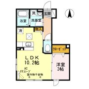 アラモードMの間取り画像