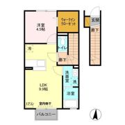 ベルフィーユの間取り画像