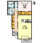 グリーン・トロント A棟の間取り画像
