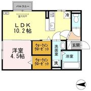 ドゥ・モンターニュの間取り画像
