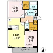 アベニールの間取り画像