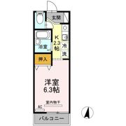 セジュール上瀬野の間取り画像