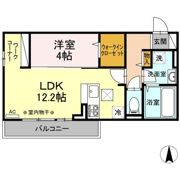 ナーブ屋島 B棟の間取り画像