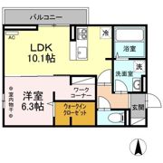 ナーブ屋島 B棟の間取り画像