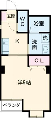 ハピネス大野の間取り画像