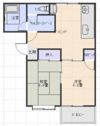 メゾンレリヤⅡ Cの間取り画像