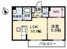 シャーメゾンフィオーレの間取り画像