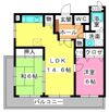 ピア白水ヶ丘の間取り画像