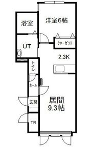 プランドールホクモンの間取り画像