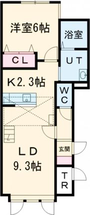 プランドールホクモンの間取り画像