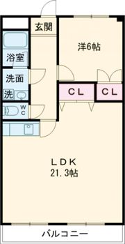 ドゥナーレ津の間取り画像
