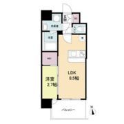 セレニテ福島プリエの間取り画像