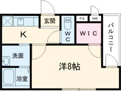 フォーリーブス33 C棟の間取り画像