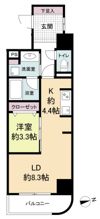 ウェルブライト博多ステーションの間取り画像