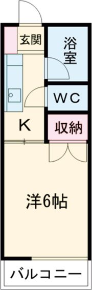 豊栄ハイツAの間取り画像