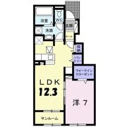 saliente Ⅲの間取り画像