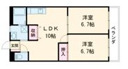 ガーデン山内 3の間取り画像