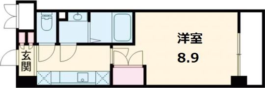 MISTRAL姫路駅前V忍町の間取り画像