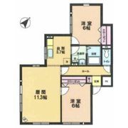 ヒルズKの間取り画像