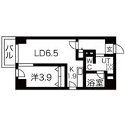 LEE東札幌 A棟の間取り画像