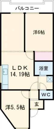 スカイフォートの間取り画像