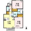 クレストラヴェール Ⅰの間取り画像