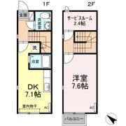 アバンティ成沢西 Iの間取り画像