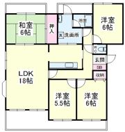 バーディー蜆塚の間取り画像