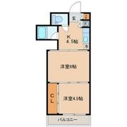 シャングリラ福沢の間取り画像