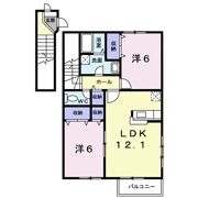 シンサリティ．MⅡ Aの間取り画像