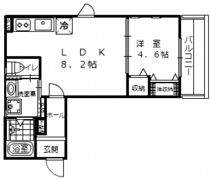 MAISON DE UNICOの間取り画像