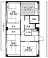 ビレッジハウス善部1号棟の間取り画像
