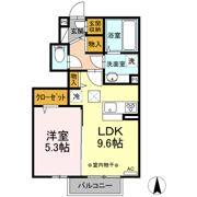 クレール・コスモの間取り画像