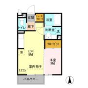 シャトレ ロザージュの間取り画像