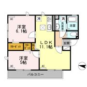 セジュール2の間取り画像