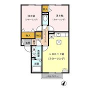 プチソレイユの間取り画像