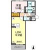 ソレイユ Bの間取り画像