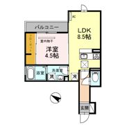 セジュール下山手通の間取り画像