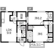 ハピネスの間取り画像