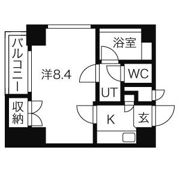 パックス今池の間取り画像