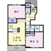 ポワールセゾン Aの間取り画像