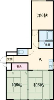 第二コーポヴィラの間取り画像