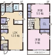 セゾンハイムBの間取り画像