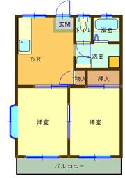 天神ビルの間取り画像