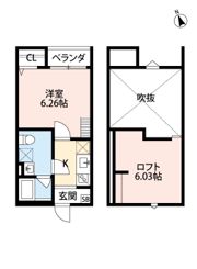 espoir百舌鳥の間取り画像