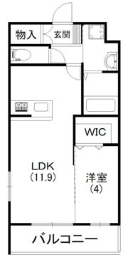 AVENUE（アベニュー）の間取り画像