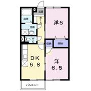 サンライズ1 ラベンダー館の間取り画像