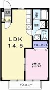 アメニティー白浜Bの間取り画像